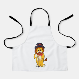 Delantal León como Caballero con Gorra