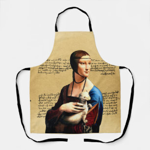 Delantal Leonardo da Vinci Lady con Ermine