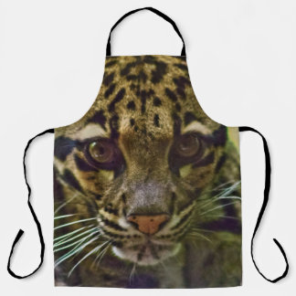 Delantal Leopardo nublado
