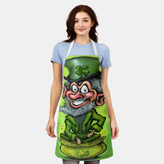 Delantal Leprechaun Apron