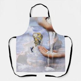 Delantal Letra de cumpleaños Steampunk B camiseta de impres