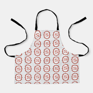Delantal Letras de amor "S"