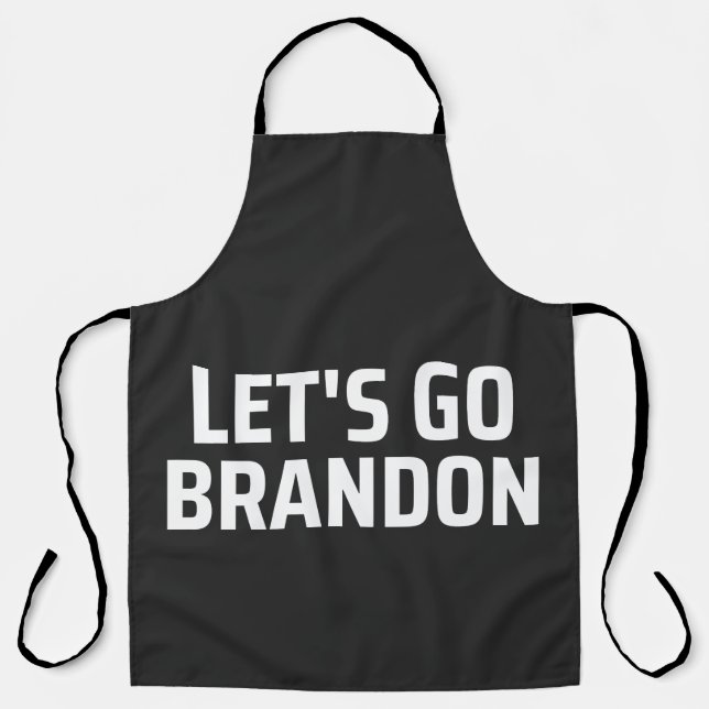Delantal let's go brandon Magnet (Anverso)