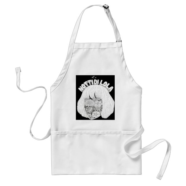 Delantal Let's kitchen drunker with LOLA (Frente)