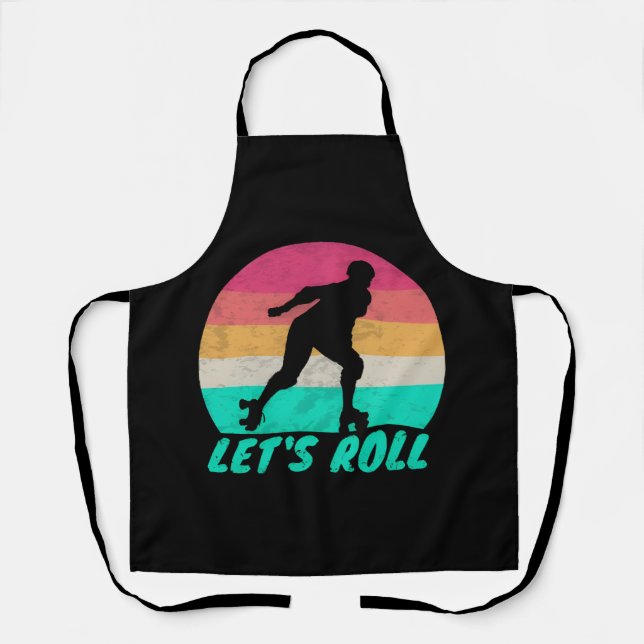 Delantal Lets Roll Chicas (Anverso)