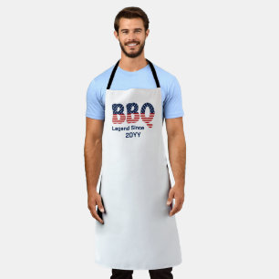 Delantal Leyenda personalizada de BBQ desde Patriótico