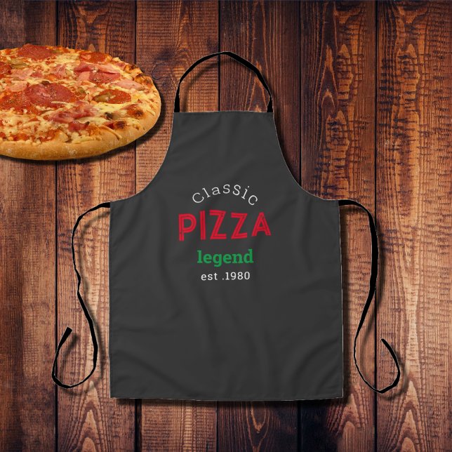 Delantal Leyenda Pizza est. (Subido por el creador)
