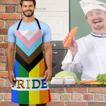 LGBTQ y orgullo - arcoiris Progreso de chef