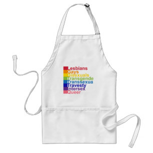 DELANTAL  LGBTTTIQ