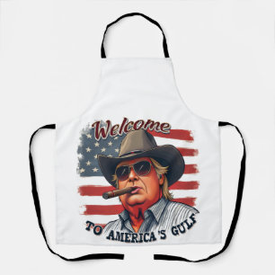 Delantal Libertad para el Golfo Americano de Trump