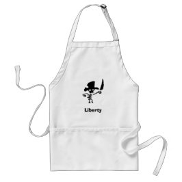 Delantal Libertad pirata
