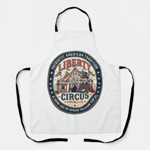 Delantal Liberty Circus Patriótico Patriótico Circo Domador