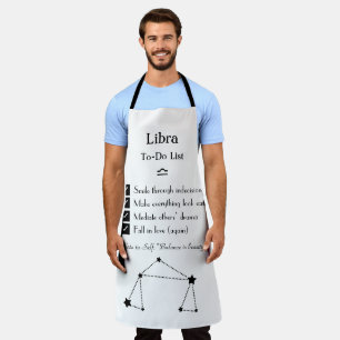 Delantal Libra - Lista de tareas pendientes