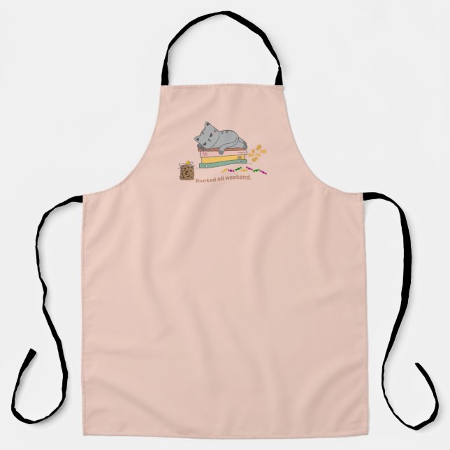 Delantal Libro Gato (Anverso)