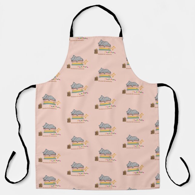 Delantal Libro Gato (Anverso)