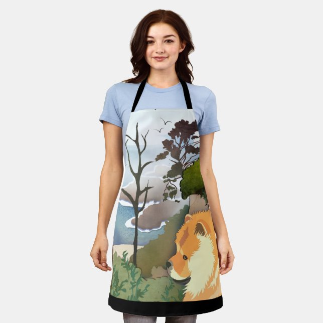 Delantal LIL WEATHER Chow -Apron en 3 tamaños (Gastado)