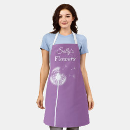 Delantal Lilac Dandelion Apron