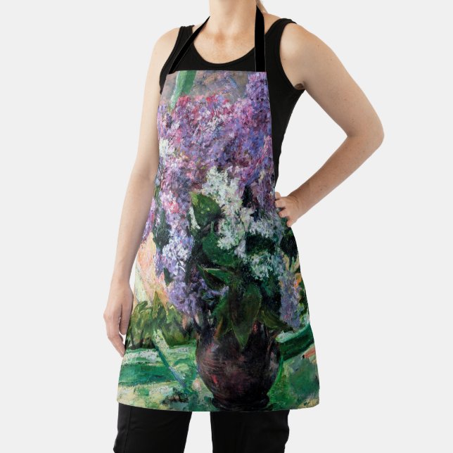 Delantal Lilacs en una ventana, Mary Cassatt (in situ)