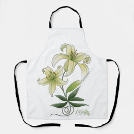Delantal Lilies
