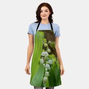Delantal Lily of the Valley All Over Print Apron