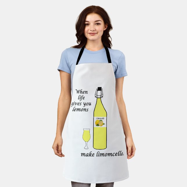 Delantal Limones a Limoncello (Gastado)