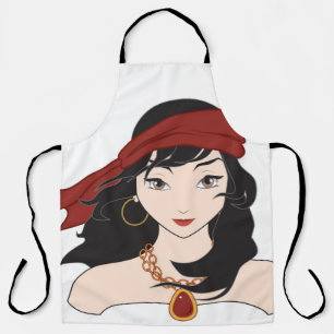 Delantal Linda Pirata