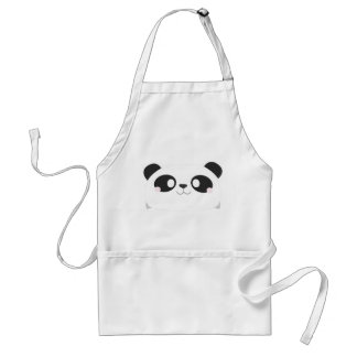 Delantal lindo de la panda