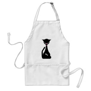 Delantal lindo del gato