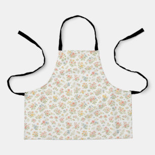 Delantal Lindo patrón floral sin costuras pequeño y delicad