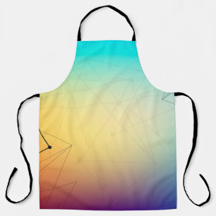 Delantal Línea abstracta de fondo