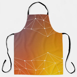 Delantal Línea abstracta de fondo