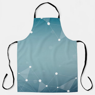 Delantal Línea abstracta de fondo