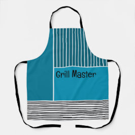 Delantal Líneas abstractas