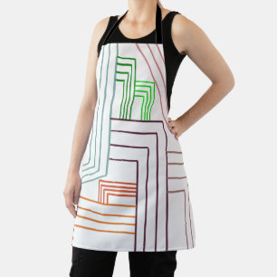 Delantal Líneas Art Deco