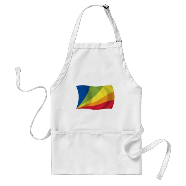 Delantal Lingua Franca Nova Flag Apron (Frente)