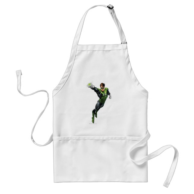 Delantal Linterna verde - completamente representada, arm o (Frente)