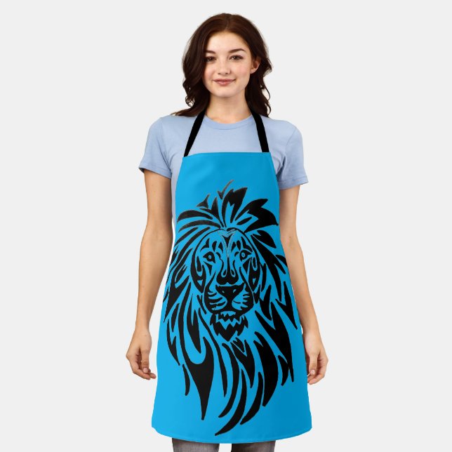 Delantal Lion BW Apron (Gastado)