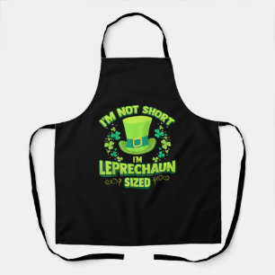 Delantal Liprechaun Gag Gigante Breve Mujer Shamrock T-S