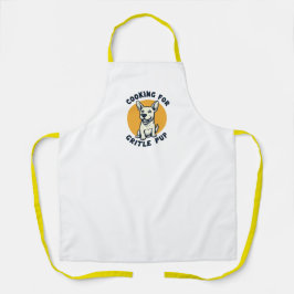 Delantal Listo para la cena de perros
