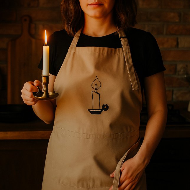 Delantal Lit Candle (Subido por el creador)