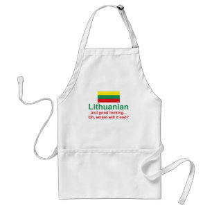 Delantal Lithuanian apuesto