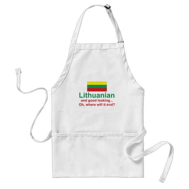 Delantal Lithuanian apuesto (Frente)