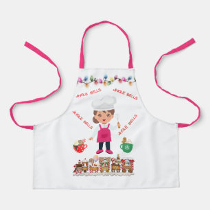 Delantal Little Baker Jingle Bells Apron