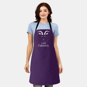 Delantal Live Deliciosamente Black Phillip Apron