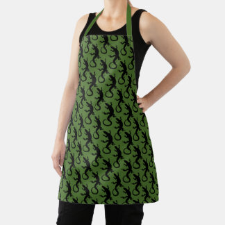 Delantal Lizard Aprons Lizard / Reptile Art Aprons & Gifts