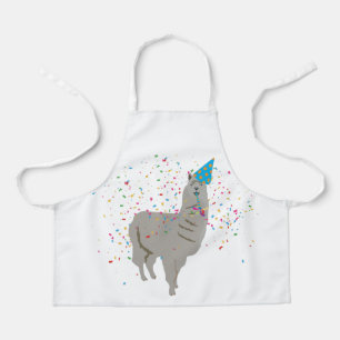 Delantal Llama de fiesta - Animales con Fiesta