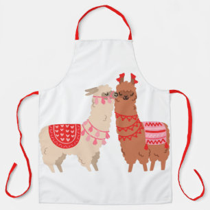 DELANTAL LLAMA LOVE
