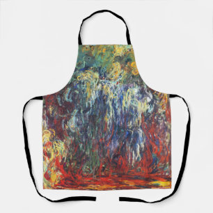 Delantal Llorando en Giverny (por Claude Monet)