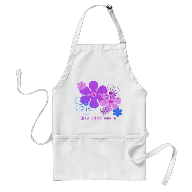 Delantal Lluvia de flores Aprons de Chef Tropical (Frente)