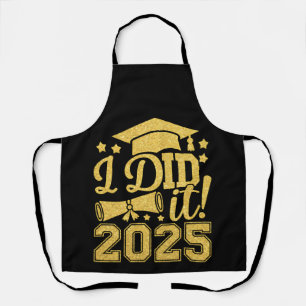Delantal Lo Hice Graduado 2025 Graduación Clase De 2025